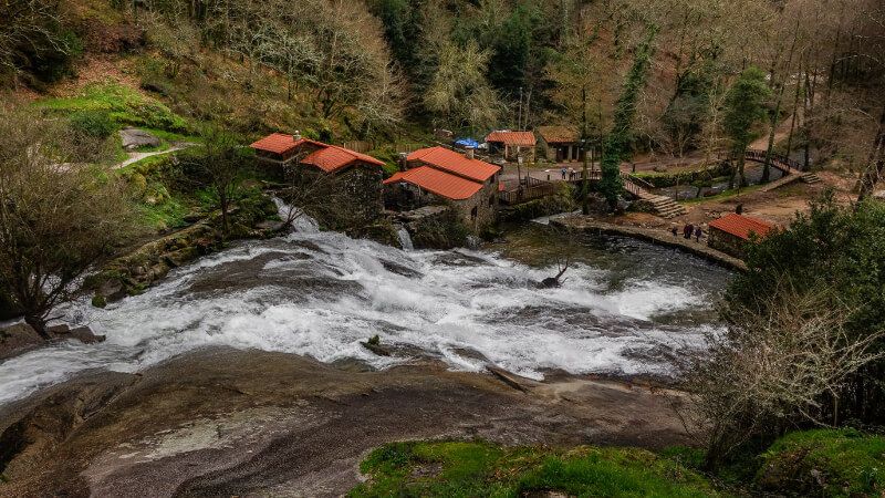 parque natural río barosa cascadas pontevedra